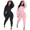 New Arrival Fall Autumn Romper Long Sleeve Bodysuit Women Sleeve Warm Woman 2020 High Quality Stacked Jumpsuit